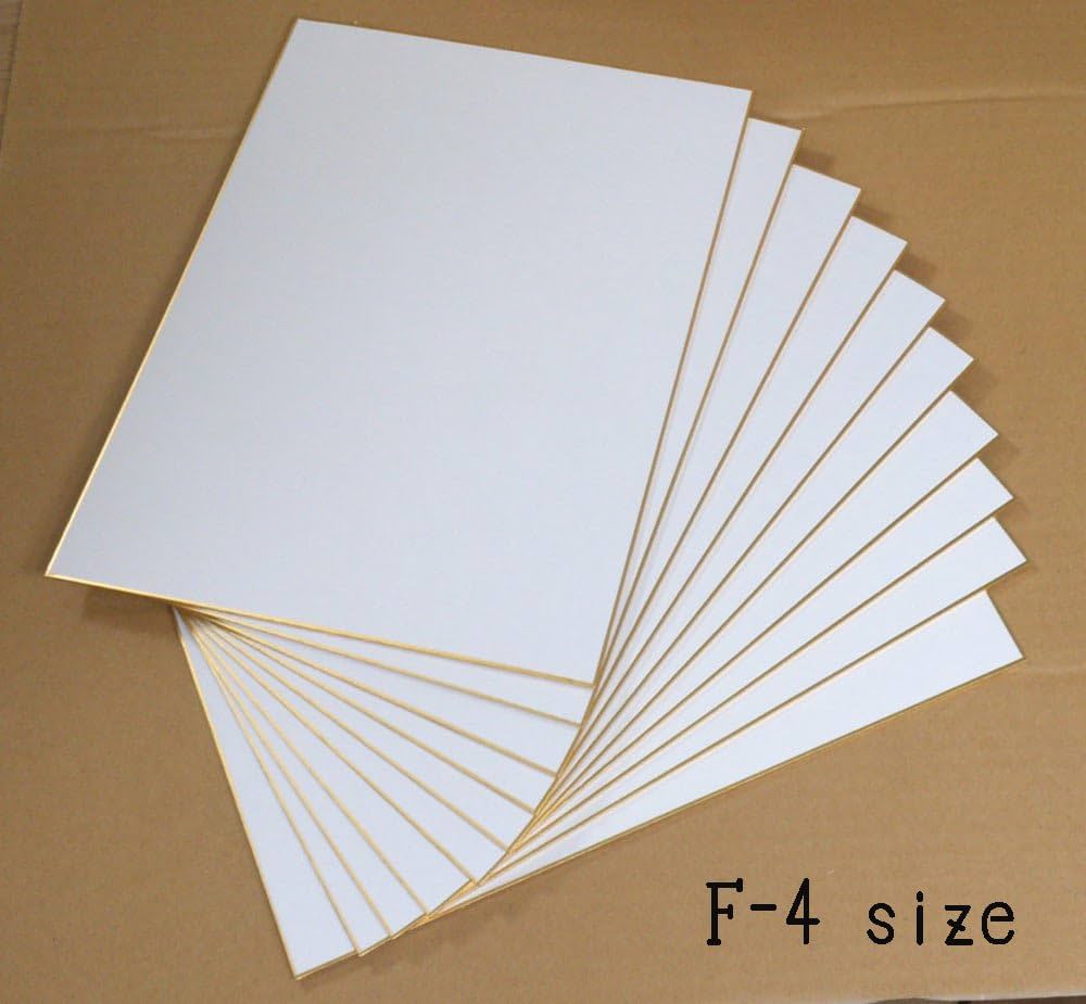 Amazon | 色紙 F4号サイズ 画仙紙 10枚 / 333×242mm / 京都府